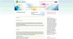 Desktop Screenshot of aaasaveenergy.com